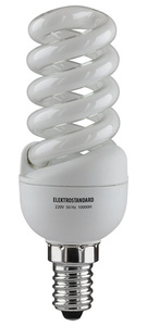 Лампа КЛ-15 2700/Е14 спираль мини ES  я01, 5033