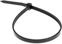 Хомут кабеля 3,0х150 (100шт) черный   FORTISFLEX   я01
