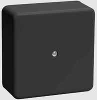 Коробка КМ41215-95 75х75х28 (черная)   ИЭК