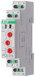 Реле времени PCS-516 многофункциональное F&F, 6694