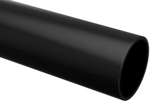 Труба гладкая d25мм (3м) черная, 8443