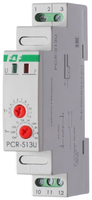 Реле времени PCR-513U 12-264V 1P задержка вкл.  F&F